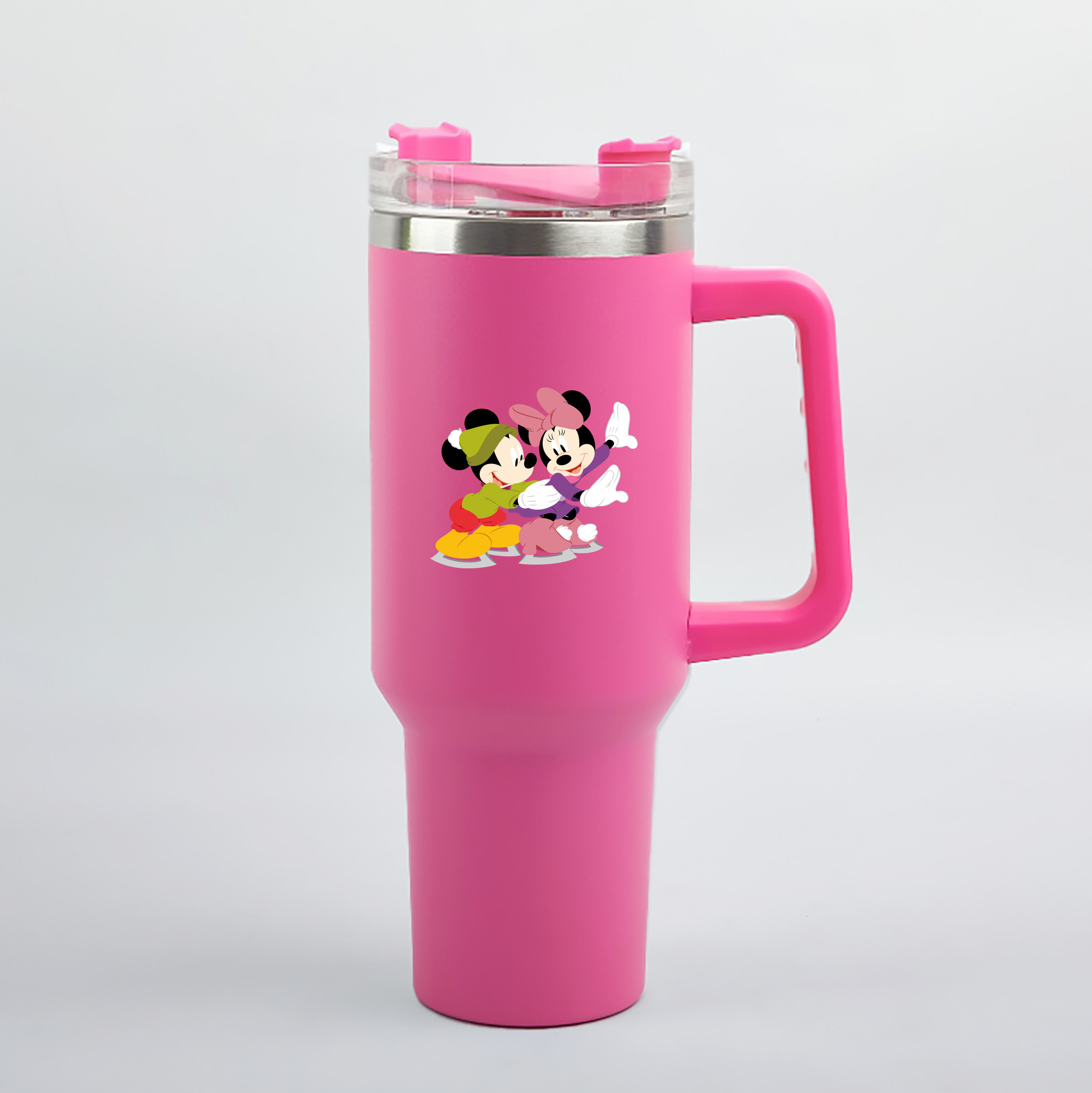 （画像用） ミッキーマウス Mickey Mouse 1200mL車用タンブラー（カラープリント）